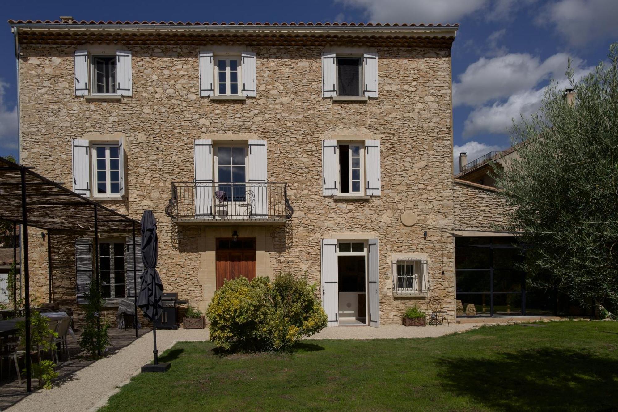 Provenzalisches Landhaus Les Martinets Am Fusse Des Mont Ventoux Villes-sur-Auzon ภายนอก รูปภาพ