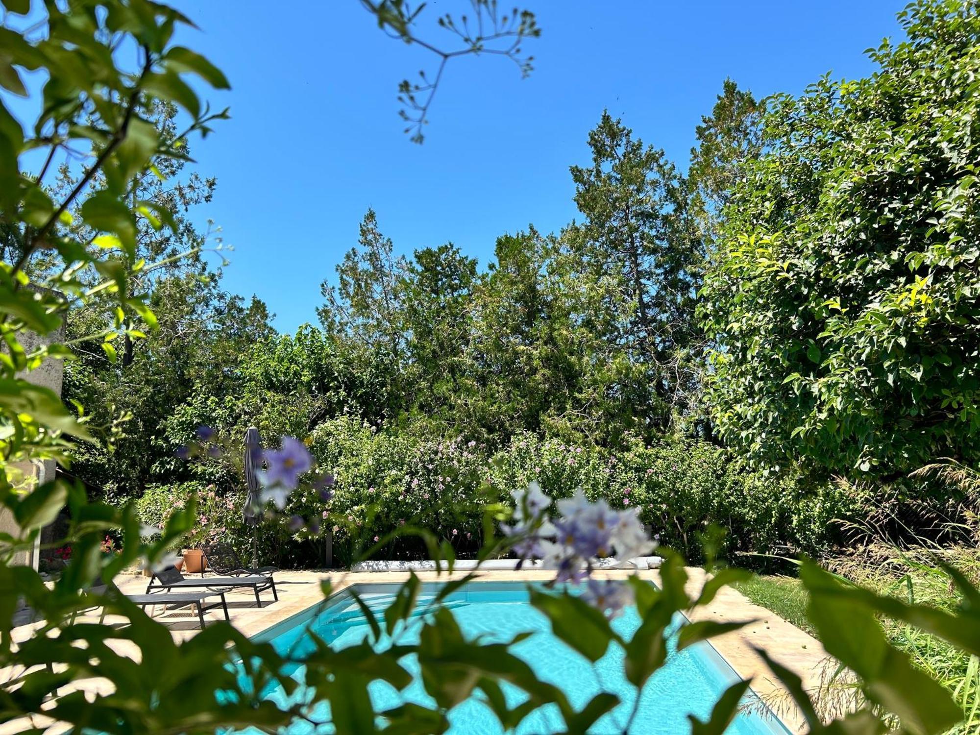 Provenzalisches Landhaus Les Martinets Am Fusse Des Mont Ventoux Villes-sur-Auzon ภายนอก รูปภาพ